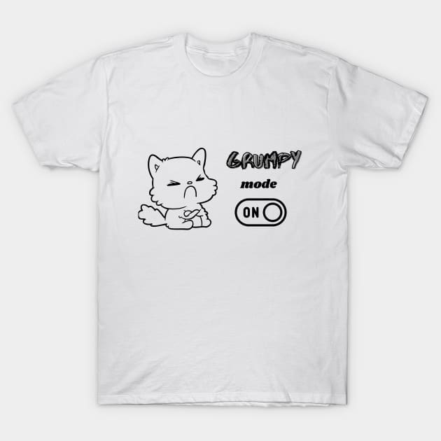 Grumpy mode on T-Shirt by Lionik09